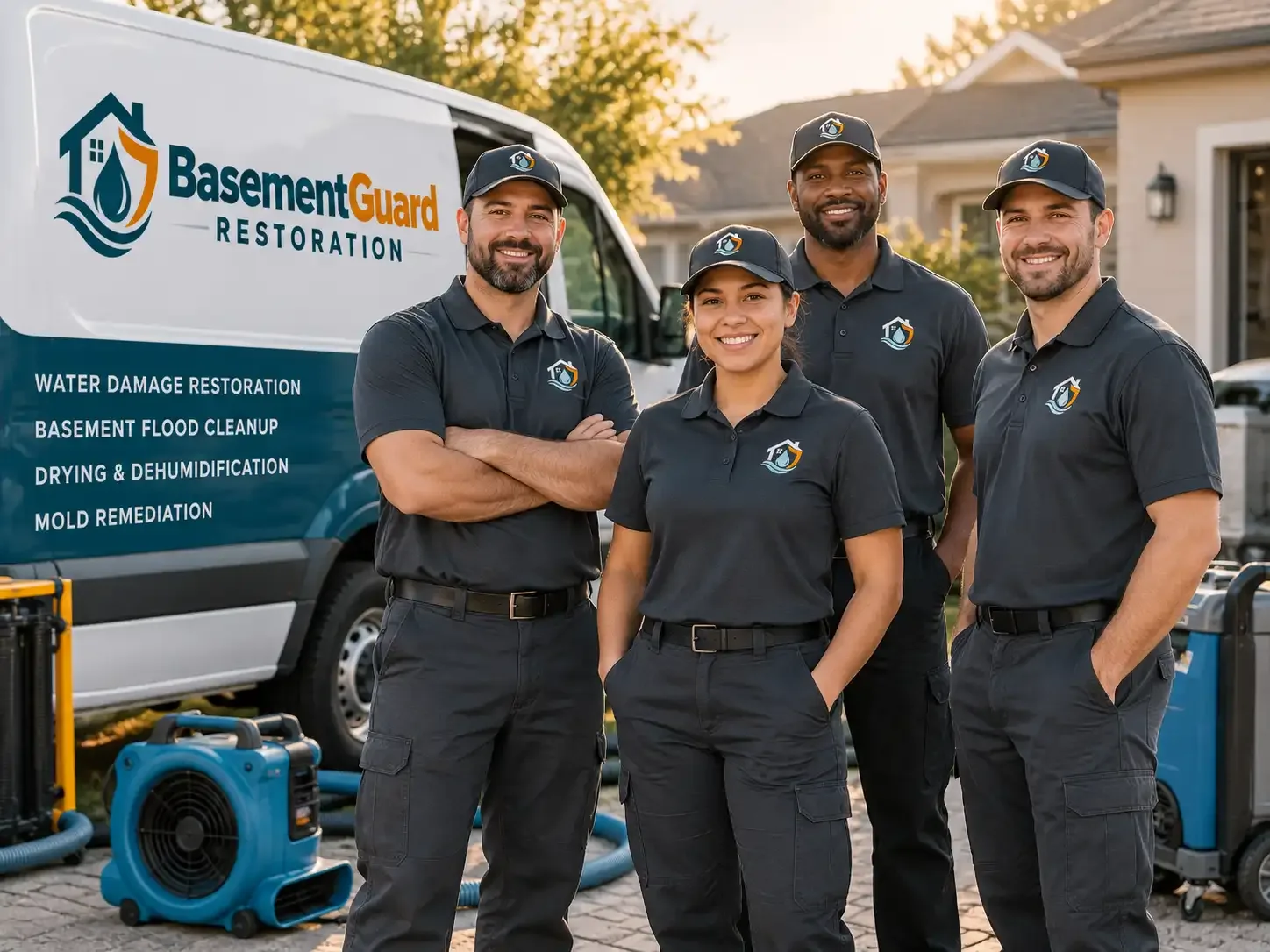 Basement Water Damage Restoration company in Hazard, NE